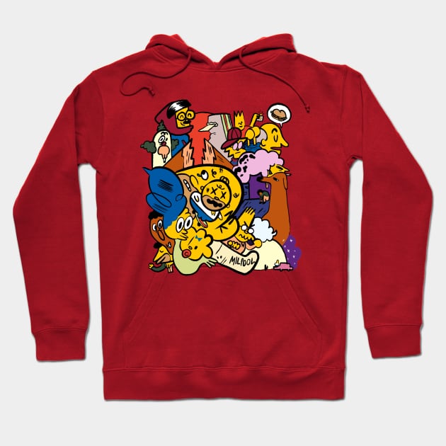 Simpsons truchos Hoodie by DoctorZiru